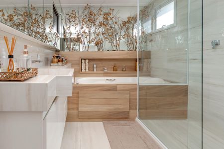 Apartamento à venda com 138m², 3 quartos e 2 vagasBanheiro da Suíte