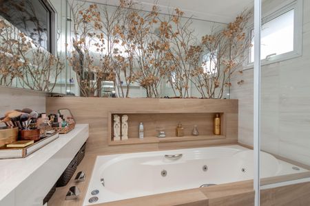 Apartamento à venda com 138m², 3 quartos e 2 vagasBanheiro da Suíte