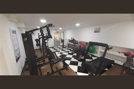 Apartamento para alugar com 32m², 1 quarto e 1 vaga Apartamento para alugar com 32m², 1 quarto e 1 vagaÁrea comum - Academia