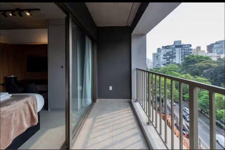 Studio para alugar com 22m², 1 quarto e sem vagaVaranda