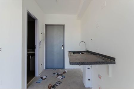 Studio à venda com 27m², 1 quarto e sem vagaCozinha