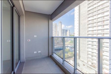 Studio à venda com 27m², 1 quarto e sem vagaVaranda