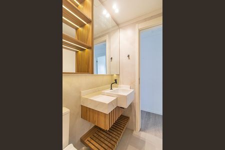 Apartamento para alugar com 71m², 3 quartos e 1 vagaBanheiro Social