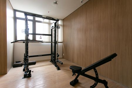 Studio à venda com 26m², 1 quarto e sem vaga Studio à venda com 26m², 1 quarto e sem vagaÁrea comum - Academia