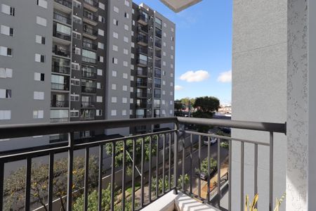 Apartamento à venda com 53m², 2 quartos e 1 vagaSacada da Sala