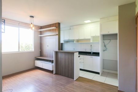Sala de apartamento para alugar com 2 quartos, 52m² em Olaria, Canoas