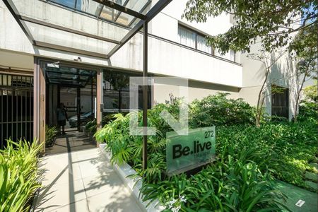 Studio à venda com 27m², 1 quarto e sem vagaFachada 