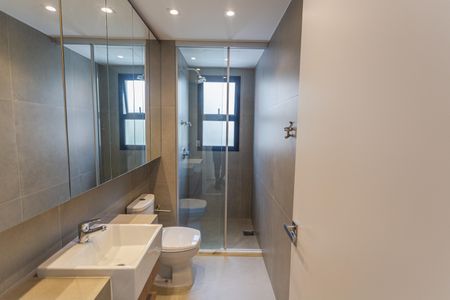 Apartamento para alugar com 55m², 1 quarto e 1 vagaBanheiro Social