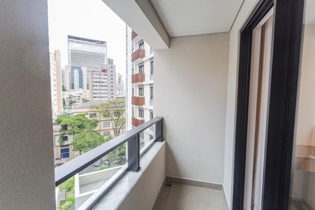 Apartamento para alugar com 55m², 1 quarto e 1 vagaVaranda do Quarto 