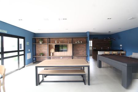 Apartamento para alugar com 56m², 2 quartos e 1 vaga Área comum -Sala de Jogos