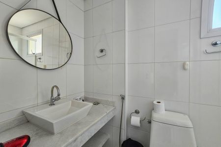 Apartamento para alugar com 130m², 3 quartos e 2 vagas Apartamento para alugar com 130m², 3 quartos e 2 vagasBanheiro da suíte 3