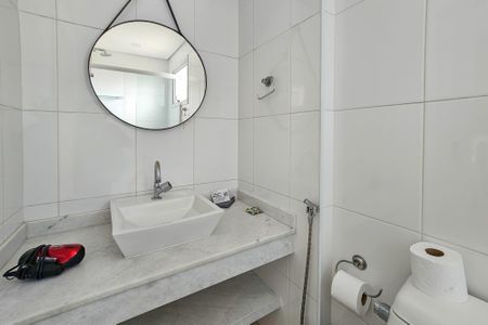 Apartamento para alugar com 130m², 3 quartos e 2 vagas Apartamento para alugar com 130m², 3 quartos e 2 vagasBanheiro da suíte 3