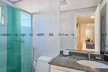 Apartamento para alugar com 118m², 3 quartos e 2 vagasBanheiro da suíte 3