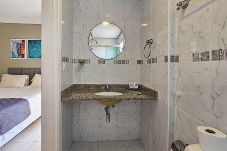 Apartamento para alugar com 130m², 3 quartos e 2 vagasBanheiro da Suíte 3