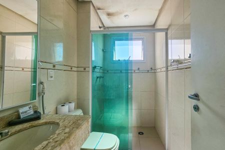 Apartamento para alugar com 130m², 3 quartos e 2 vagas Apartamento para alugar com 130m², 3 quartos e 2 vagasBanheiro da suíte 3