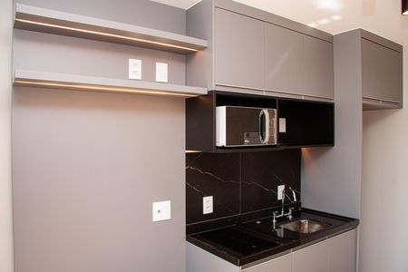 Studio para alugar com 21m², 1 quarto e sem vaga Studio para alugar com 21m², 1 quarto e sem vagaCozinha