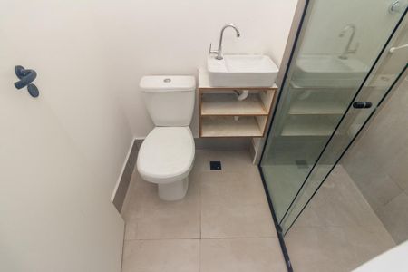 Studio para alugar com 24m², 1 quarto e sem vaga Studio para alugar com 24m², 1 quarto e sem vagaBanheiro