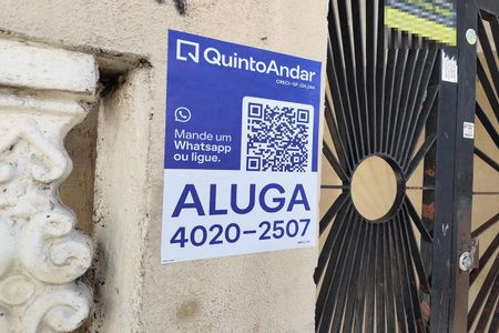 Apartamento para alugar com 48m², 2 quartos e 1 vagaFachada e placa