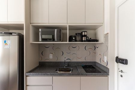 Studio para alugar com 21m², 1 quarto e sem vaga Studio para alugar com 21m², 1 quarto e sem vagaCozinha