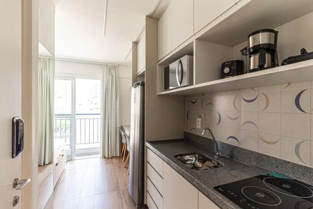 Studio para alugar com 21m², 1 quarto e sem vaga Studio para alugar com 21m², 1 quarto e sem vagaCozinha