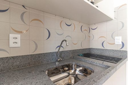 Studio para alugar com 21m², 1 quarto e sem vaga Studio para alugar com 21m², 1 quarto e sem vagaCozinha