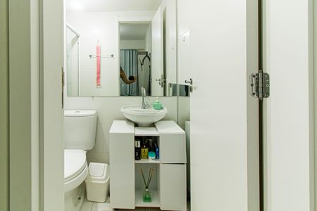 Apartamento para alugar com 30m², 1 quarto e sem vaga Apartamento para alugar com 30m², 1 quarto e sem vagaBanheiro da Suíte
