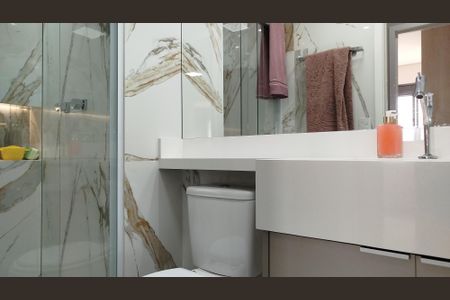 Apartamento à venda com 62m², 2 quartos e 1 vagaBanheiro Social