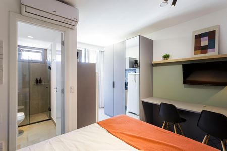 Studio para alugar com 21m², 1 quarto e sem vagaSala/Quarto