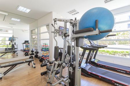 Apartamento à venda com 57m², 2 quartos e 1 vaga Apartamento à venda com 57m², 2 quartos e 1 vagaÁrea comum - Academia