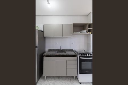 Apartamento à venda com 30m², 1 quarto e sem vaga Apartamento à venda com 30m², 1 quarto e sem vagaCozinha e Área de Serviço
