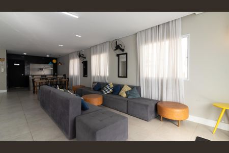 Apartamento para alugar com 44m², 2 quartos e sem vagaÁrea comum - Salão de festas