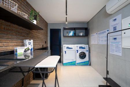 Studio à venda com 31m², 1 quarto e sem vagaLavanderia