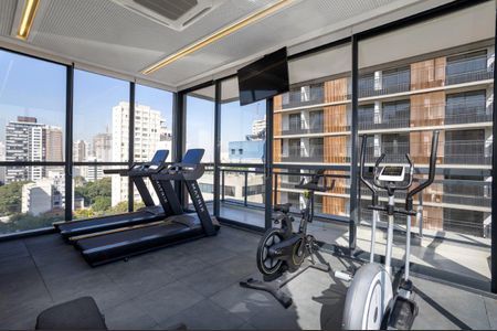 Studio à venda com 31m², 1 quarto e sem vagaAcademia