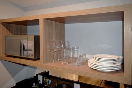 Studio à venda com 31m², 1 quarto e sem vagaCozinha