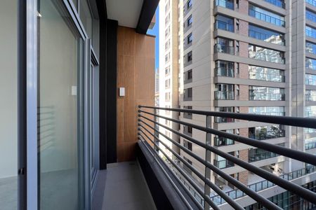 Studio à venda com 26m², 1 quarto e sem vaga Studio à venda com 26m², 1 quarto e sem vagaVaranda