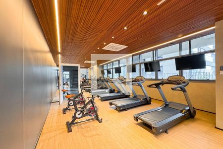 Studio à venda com 26m², 1 quarto e sem vaga Studio à venda com 26m², 1 quarto e sem vagaAcademia