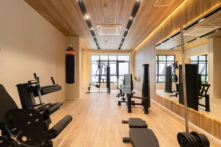 Apartamento para alugar com 26m², 1 quarto e sem vaga Apartamento para alugar com 26m², 1 quarto e sem vagaÁrea comum - Academia