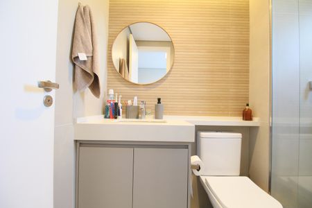 Apartamento à venda com 81m², 3 quartos e 2 vagasBanheiro da Suíte 1