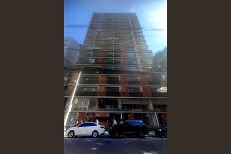 Studio para alugar com 23m², 1 quarto e sem vaga Studio para alugar com 23m², 1 quarto e sem vagaFachada