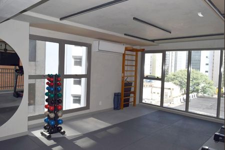 Studio para alugar com 33m², 1 quarto e sem vagaAcademia