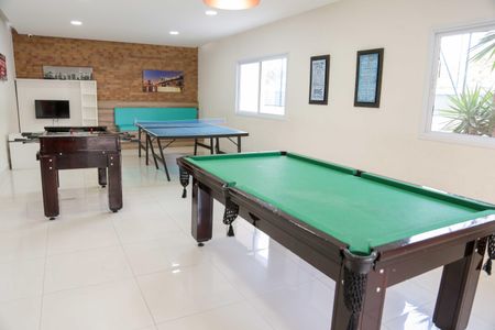 Apartamento à venda com 37m², 1 quarto e 1 vaga Apartamento à venda com 37m², 1 quarto e 1 vagaÁrea comum - Salão de Jogos