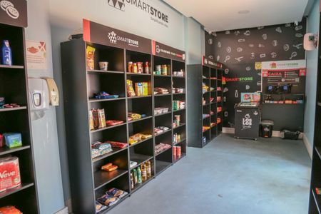 Apartamento à venda com 37m², 1 quarto e 1 vaga Apartamento à venda com 37m², 1 quarto e 1 vagaÁrea comum - Mini Mercado