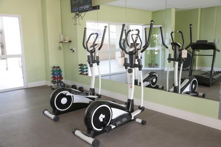 Apartamento à venda com 37m², 1 quarto e 1 vaga Apartamento à venda com 37m², 1 quarto e 1 vagaÁrea comum - Academia