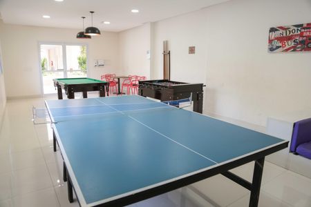 Apartamento à venda com 37m², 1 quarto e 1 vaga Apartamento à venda com 37m², 1 quarto e 1 vagaÁrea comum - Salão de Jogos