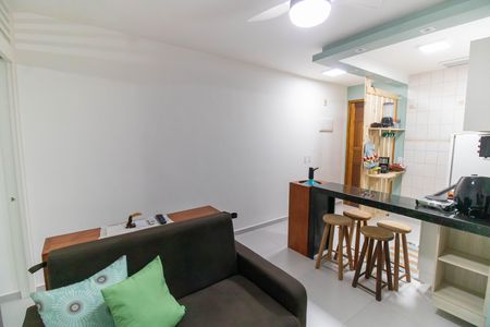 Apartamento para alugar com 28m², 1 quarto e 1 vaga Apartamento para alugar com 28m², 1 quarto e 1 vagaSala