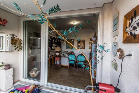 Apartamento à venda com 73m², 2 quartos e 2 vagasVaranda Sala de Jantar