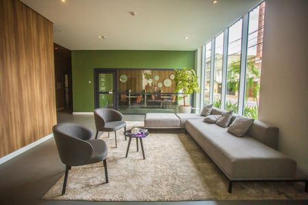 Apartamento à venda com 29m², 1 quarto e sem vagaHall social