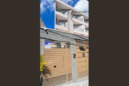 Apartamento para alugar com 40m², 2 quartos e sem vagaFachada e placa