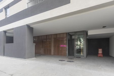 Studio à venda com 27m², 1 quarto e sem vagaFachada e portaria