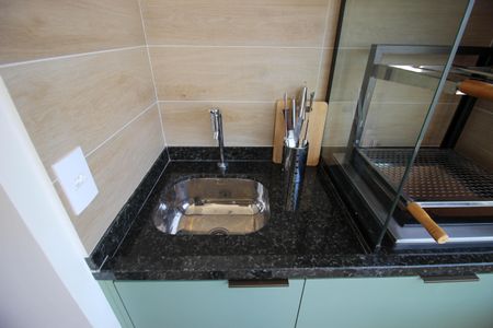 Varanda da Sala de apartamento para alugar com 1 quarto, 47m² em Parque Campolim, Sorocaba